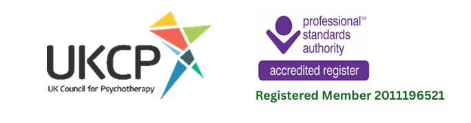 UK Council for Psychotherapy (UKCP) and Professional Standards Authority accredited register, registered member 2011196521