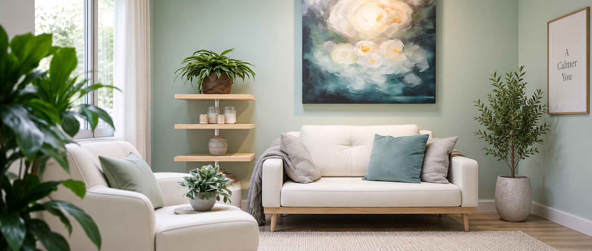 A calm, welcoming therapy space
